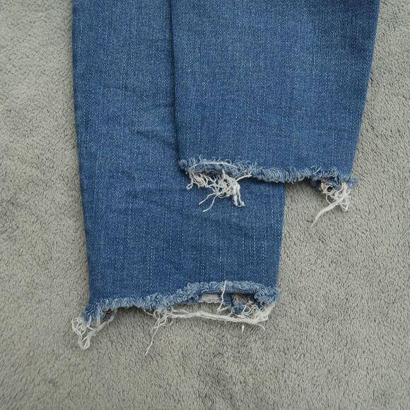 American Eagle Jeans Women's Size 4R Blue High-Rise Jegging Denim 27" Inseam - Picture 2 of 16